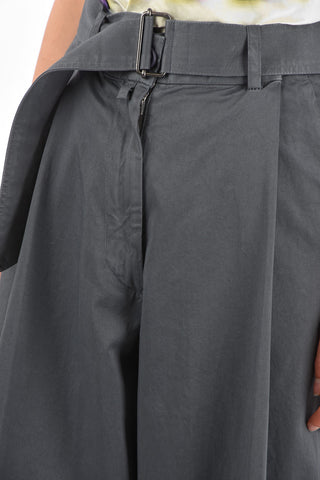 Pantaloni Palazzo PODIUM in Cotone ad 1 Pince