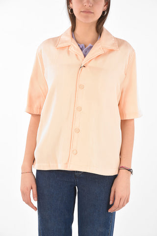 Printed BOWLING Reversible Padded Shirt