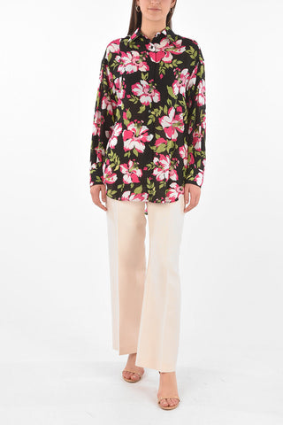 Breast-pocket COMBO SUGAR Floral Patterned Shirt