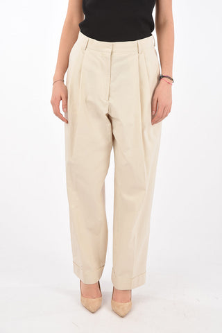 Double-pleated PARTAN Palazzo Pants