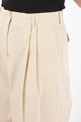 Double-pleated PARTAN Palazzo Pants