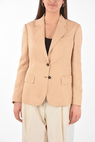 Blazer 2 Bottoni OAT in Misto Lino