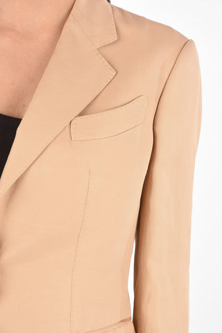 Blazer 2 Bottoni OAT in Misto Lino