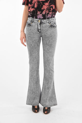 Monogram Pocket Low Rise Bootcut Denims