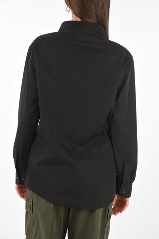 Standard Collar CAMEE Popeline Cotton Shirt