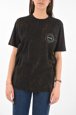 acid wash effect cotton T-JUST-E3 t-shirt