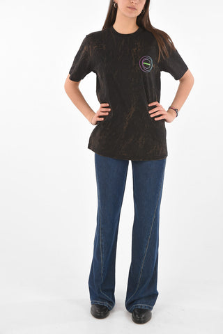 acid wash effect cotton T-JUST-E3 t-shirt