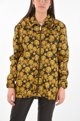 Maxi Hood Monogram Nylon Parka