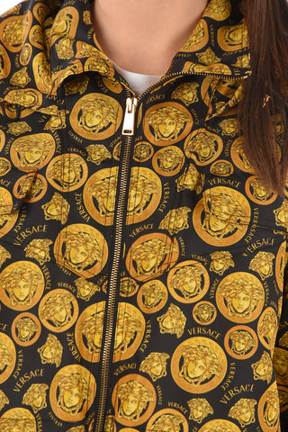 Maxi Hood Monogram Nylon Parka