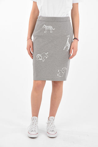 Elastic Waistband ANIMAL ICON Cotton Longuette