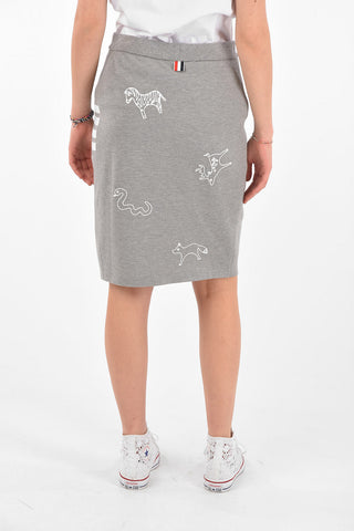 Elastic Waistband ANIMAL ICON Cotton Longuette