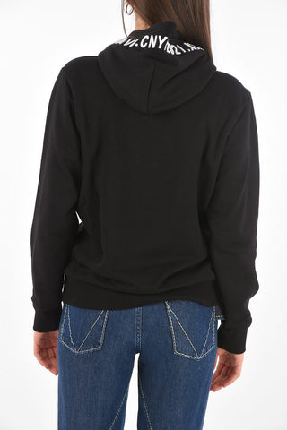 hooded CL-S-GIRK-HOOD-O sweatshirt with maxi patch pocket