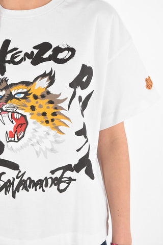 Crew Neck KANSAIYAMAMOTO Printed T-Shirt
