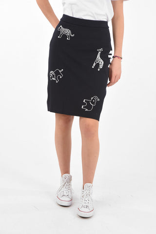 Elastic Waistband ANIMAL ICON Cotton Longuette