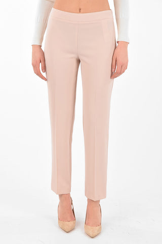 Pantaloni a Vita Media con Zip Laterale
