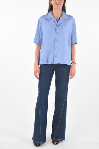 Printed BOWLING Reversible Padded Shirt