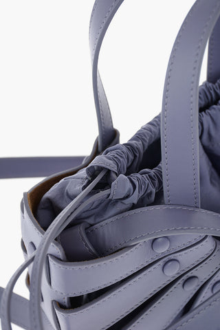 Perforated Leather THE SHELL Hand Bag