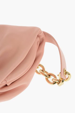 Magnet Fastening THE MINI Leather Pouch with Chain