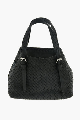 Borsa Tote CESTA in Pelle Intrecciata