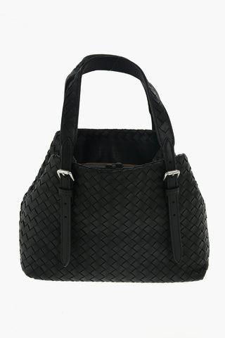 Borsa Tote CESTA in Pelle Intrecciata