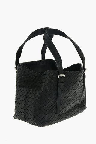 Borsa Tote CESTA in Pelle Intrecciata