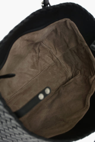 Borsa Tote CESTA in Pelle Intrecciata