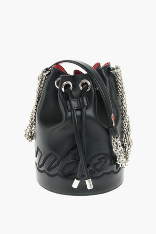 Embroidered Logo MARIE JANE Bucket Bag