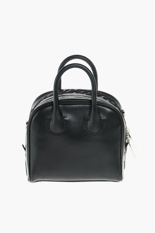 Borsa a Spalla MARIE JANE con Logo Ricamato