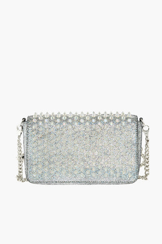 Studded ZOOMPOUCH Lamè Leather Shoulder Bag
