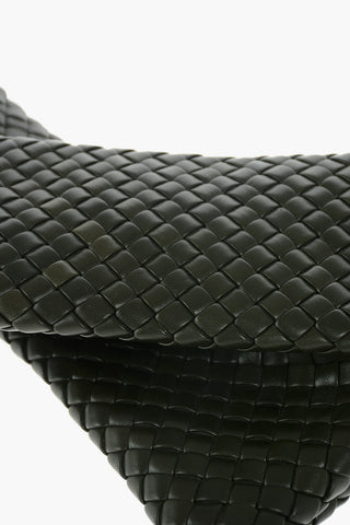 Clutch CRISSCROSS in Pelle Intrecciata