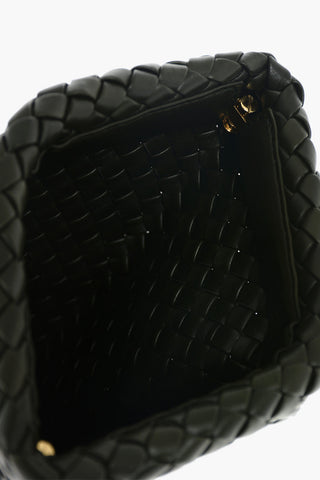 Clutch CRISSCROSS in Pelle Intrecciata