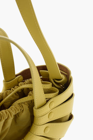 Leather THE SHELL Cut Out Tote Bag