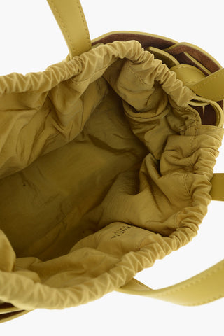 Leather THE SHELL Cut Out Tote Bag