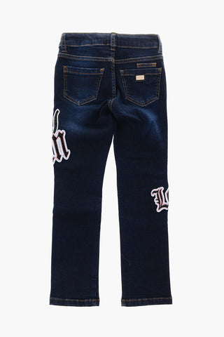 EST.1978 jeans Regular fit  ROSES ELEMENTS con dettagli strass