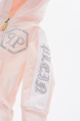 hooded JACKIE sweatshirt with zip closure