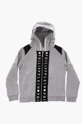 EST.1978 hooded GOOD GUYS sweatshirt with zip closure