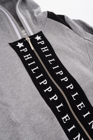 EST.1978 hooded GOOD GUYS sweatshirt with zip closure