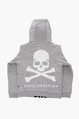 EST.1978 hooded GOOD GUYS sweatshirt with zip closure