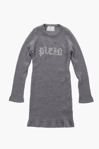 vestito CRYSTAL in maglia a costine