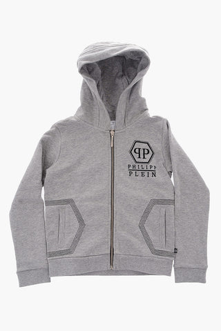 EST.1978 hooded MARCUS sweatshirt with zip closure