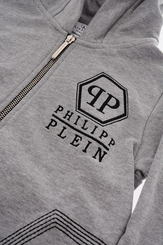EST.1978 hooded MARCUS sweatshirt with zip closure