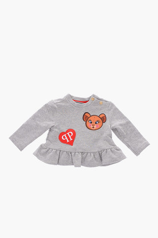 printed AURORA crew-neck sweatshit