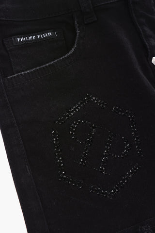 stretch denim GARDENIA mini skirt