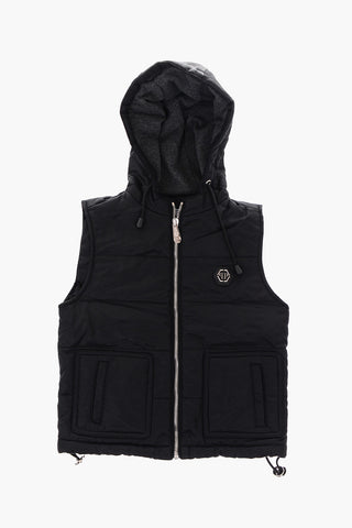 sleeveless FEEL GOOD outerwear jacket with hood