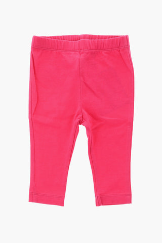 Leggings AMATA tinta unita con ricamo PP