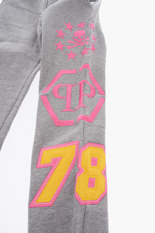 2-pocket jogger pants with embroidered profile