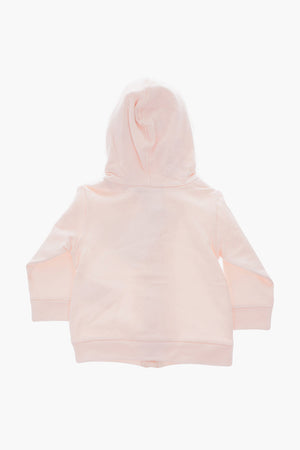 hooded AMALIA sweatshirt with zip closure