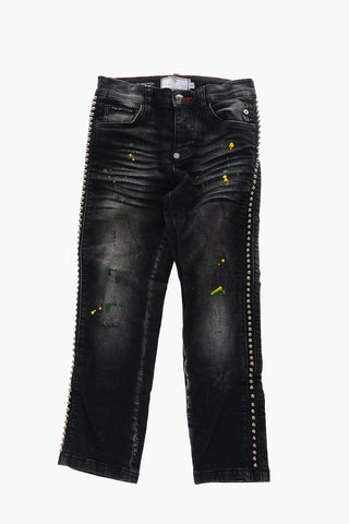 EST.1978 jeans JIKEL regular fit con borchie laterali