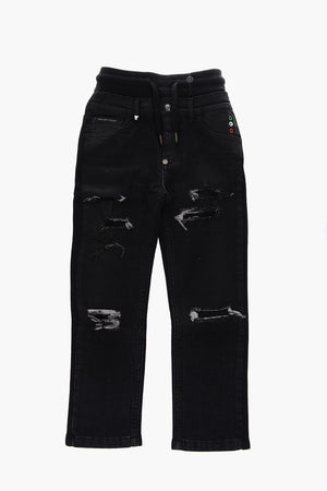 Double Layer Regular fit  IVAN distressed jeans