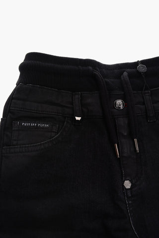 jeans distressed IVAN regular fit in doppio tessuto